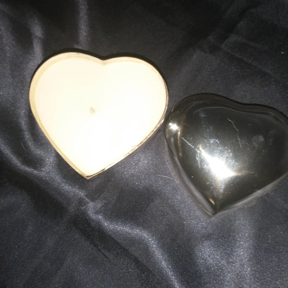 Silver candle New.